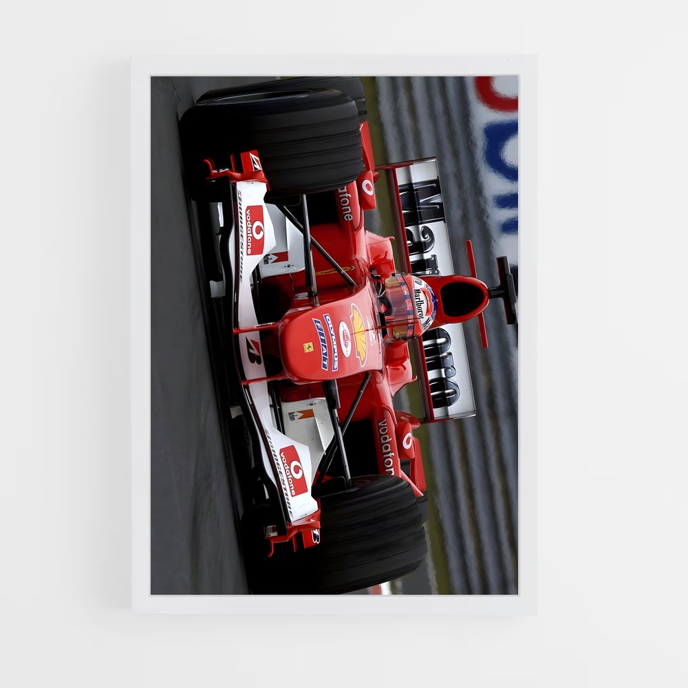 Poster L'Ascension de Fernando – affiche Voitures de Formule 1 (vue 3)